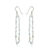 Aquamarine Dangle Earrings