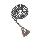 Black Onyx Mala beads for grounding