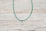 Chinese Peace necklace with turquoise