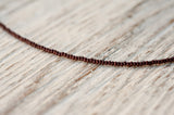 Chinese Strength necklace with chocolate