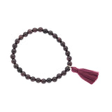 Garnet Wrist Mala for Security | 1st Chakra