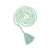 Green Aventurine Mala beads for love and connection | 4th Chakra