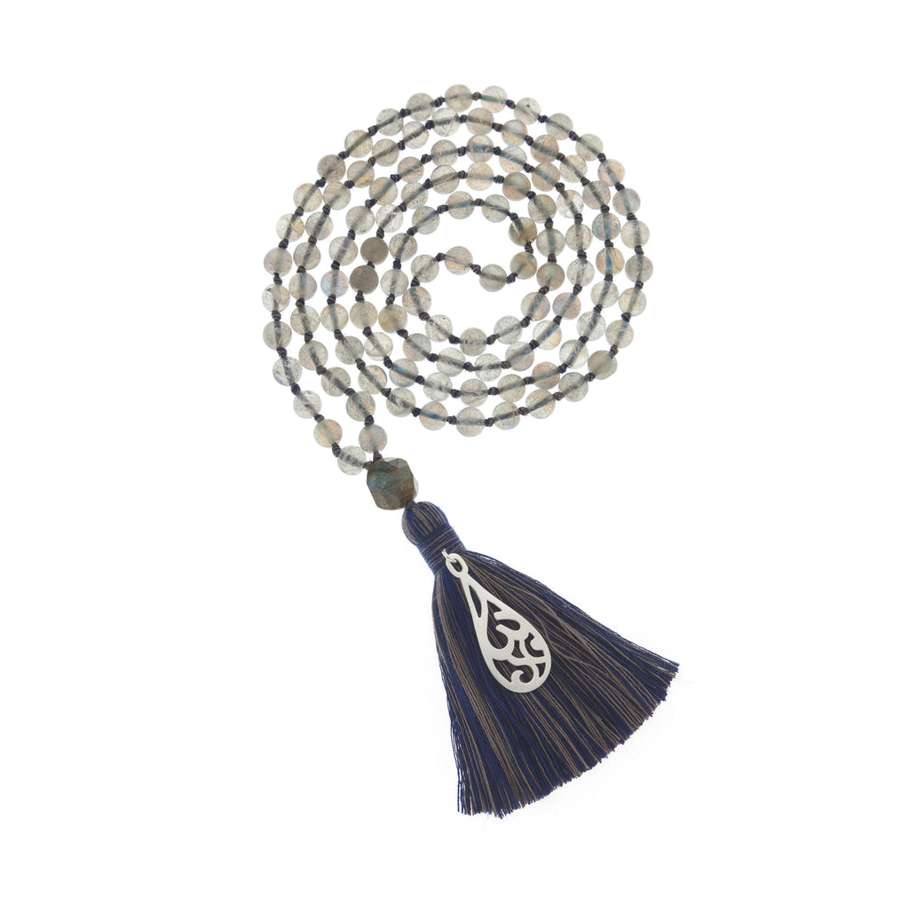Labradorite Mala beads for spiritual growth