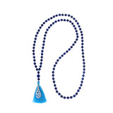 Lapis Mala beads for intuition | 6th Chakra