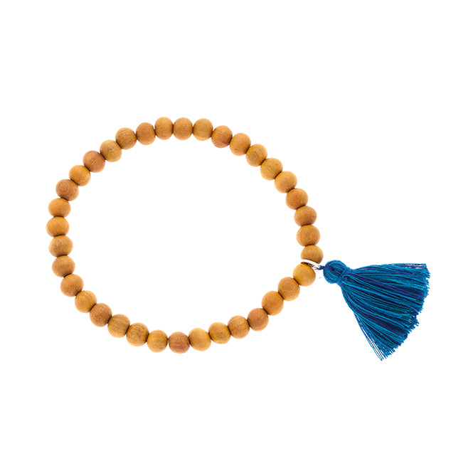 Sandalwood Wrist Mala for peace and calm
