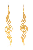 Samudra Waveflow Earrings | 14K Gold
