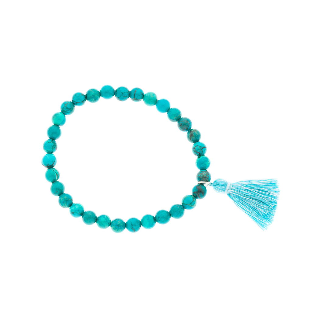 Turquoise Wrist Mala for self-expression | 5th Chakra