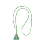 Green Aventurine Mala beads for love and connection | 4th Chakra