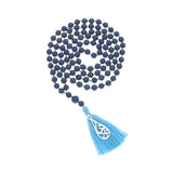 Lapis Mala beads for intuition | 6th Chakra