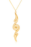 Samudra Waveflow Necklace | 14K Gold