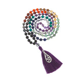 Seven Chakra Power Mala beads | Gemstones