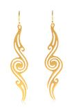 Samudra Waveflow Earrings | 14K Gold